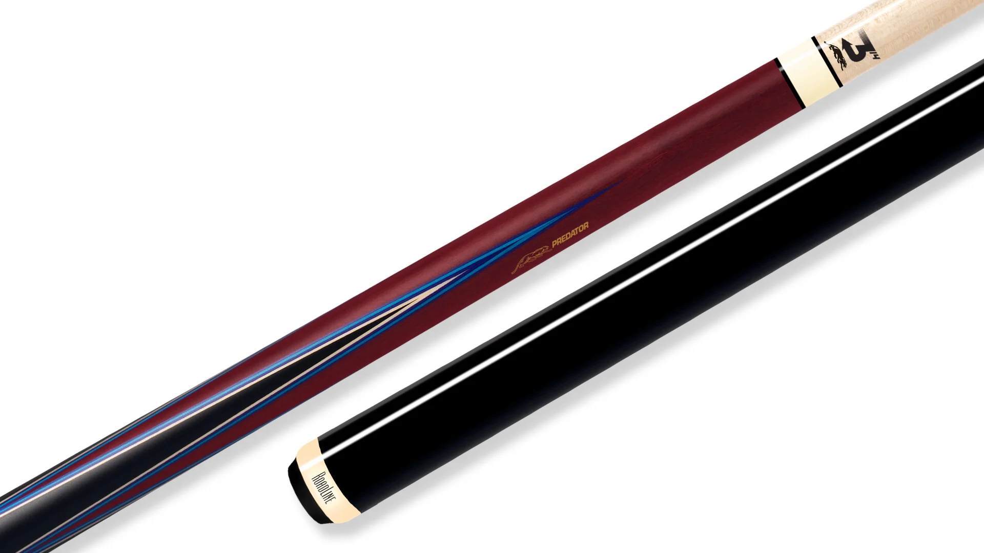 Predator 4 Point Sneaky Pete Purple Heart / Blue Points No Wrap Pool Cue