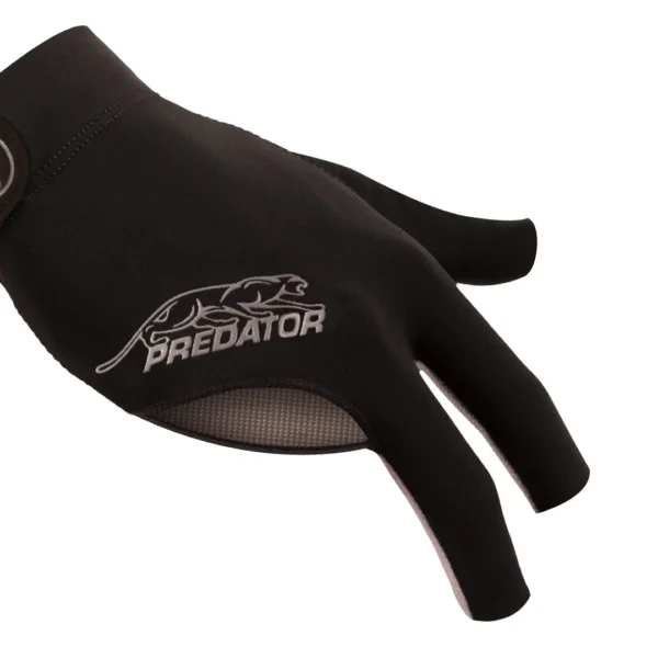 Predator Second Skin Black/Grey Billiard Glove - Right Hand