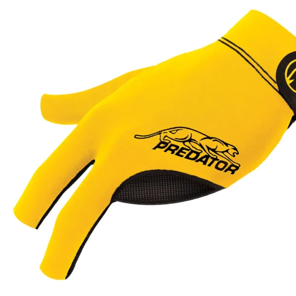 Predator Second Skin Yellow Billiard Glove - Left Hand